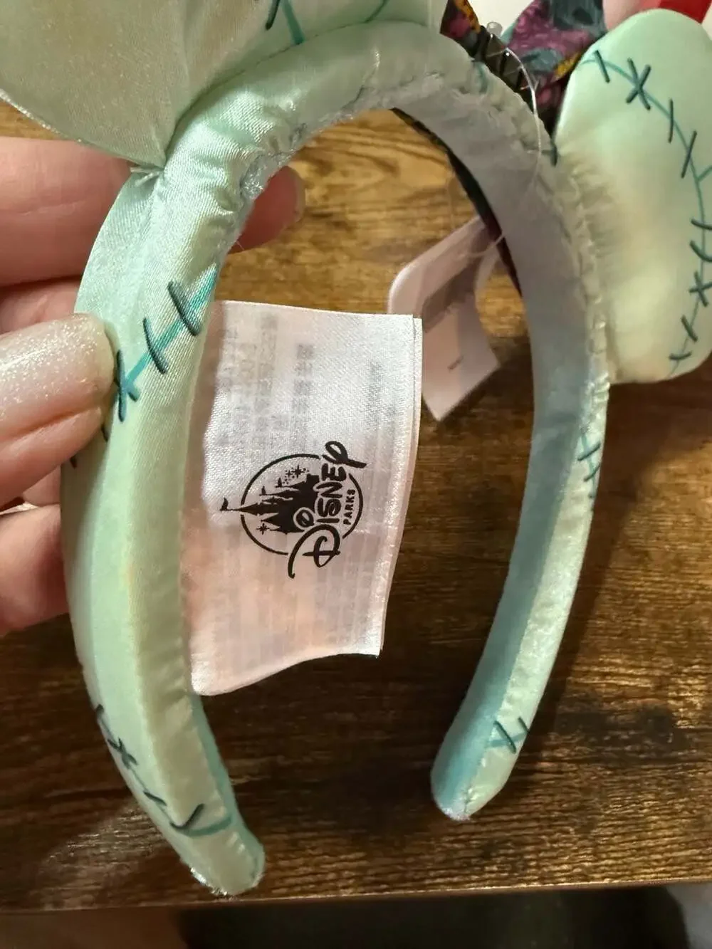 NWT Disney Parks The Nightmare Before Christmas Sally Ear Headband